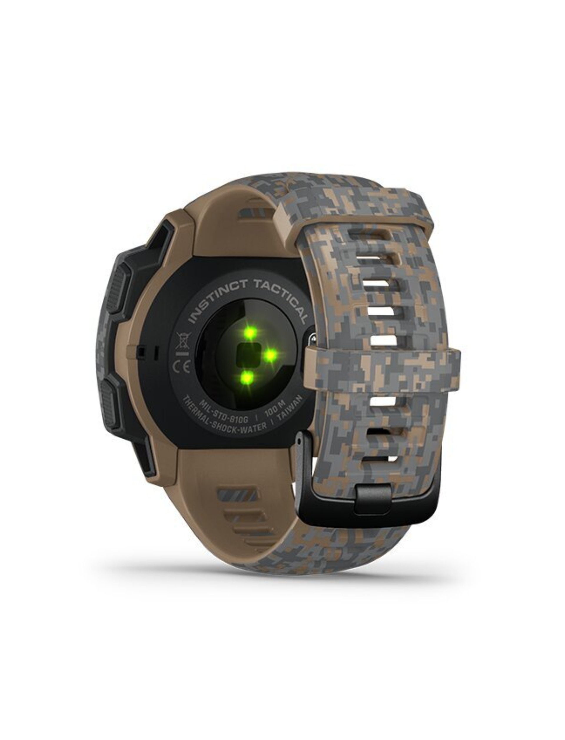 Garmin Instinct Tactical Camo Coyote Tan Carbon-Graphite Watch